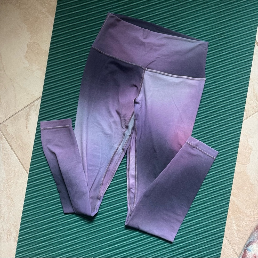 Lululemon Align Purple Ombré Leggings 8
